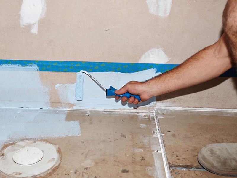 Chống thấm chân tường nhà vệ sinh