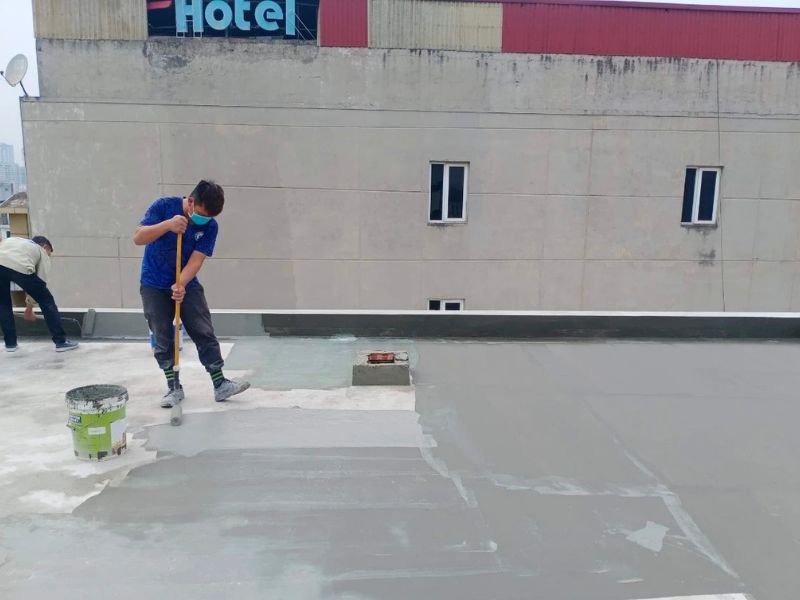 Chống thấm mái bê tông