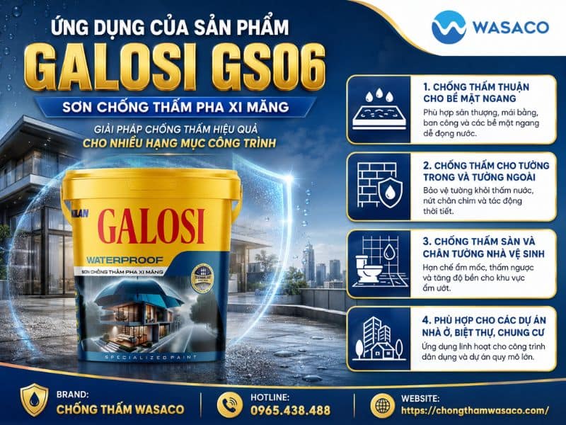 Sơn chống thấm Galosi GS06