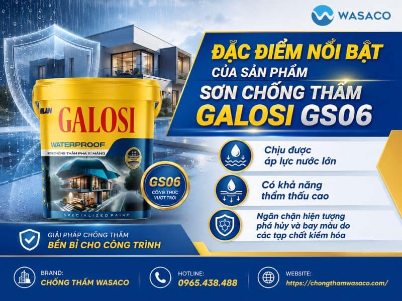 Sơn chống thấm Galosi GS06