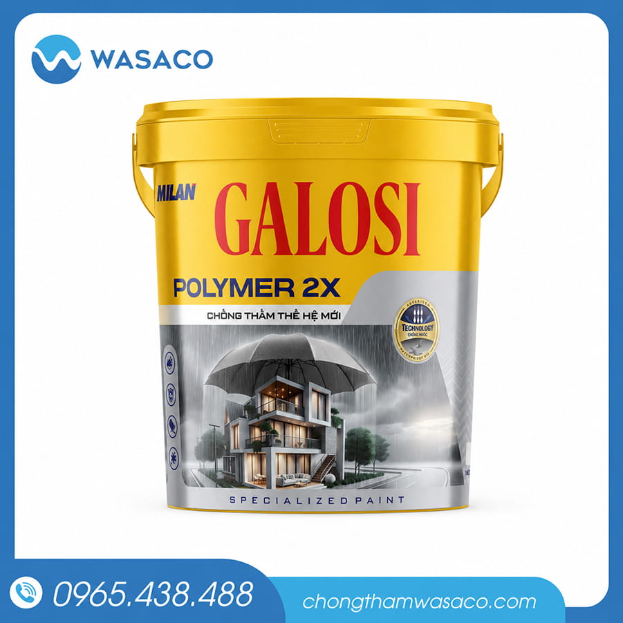 Sơn chống thấm thế hệ mới GALOSI GS66