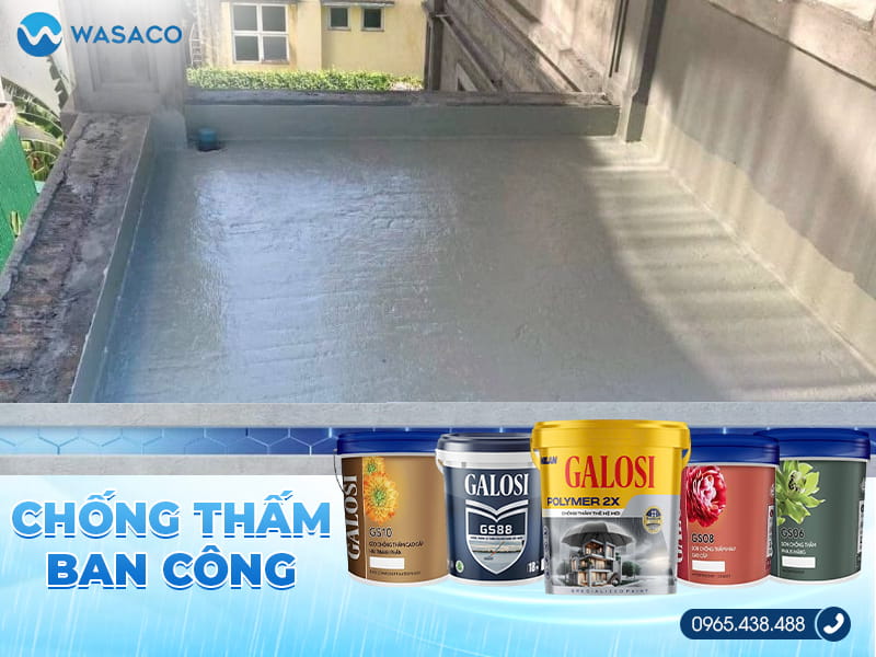 chống thấm ban công