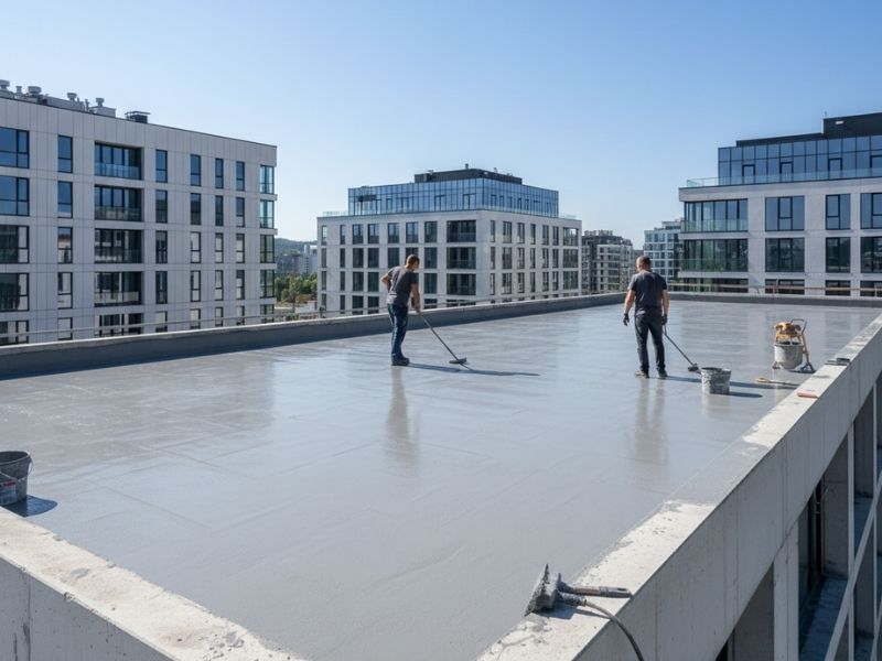 chống thấm mái bê tông