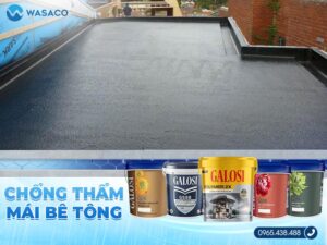 chống thấm mái bê tông