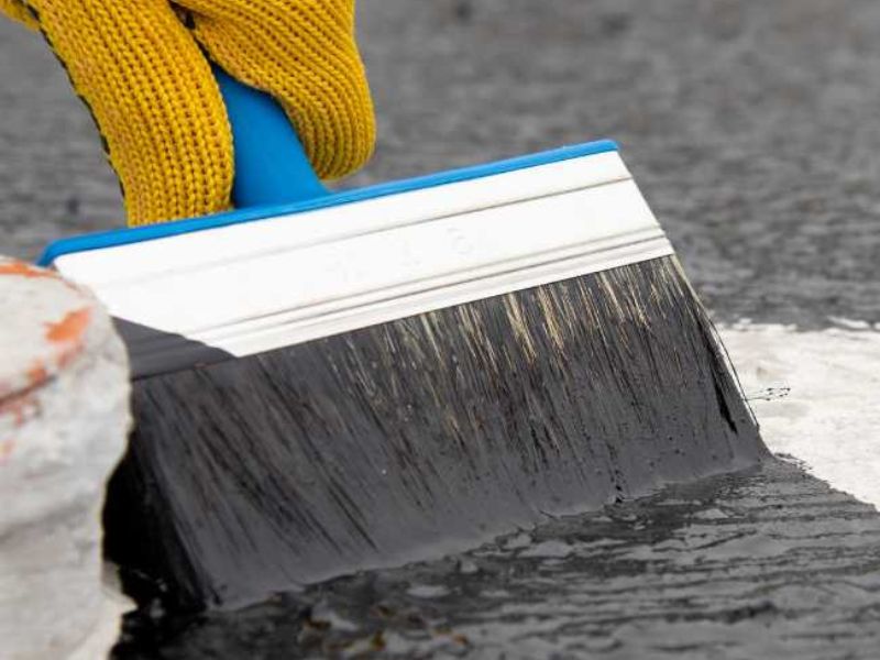 chống thấm mái tôn giáp tường