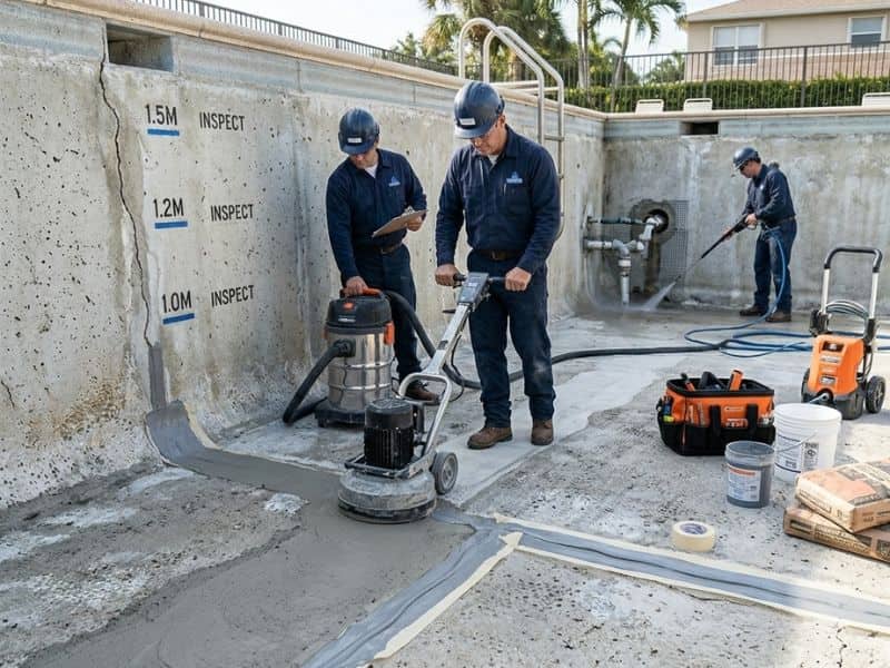 Chống thấm bể bơi