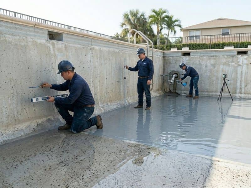 Chống thấm bể bơi