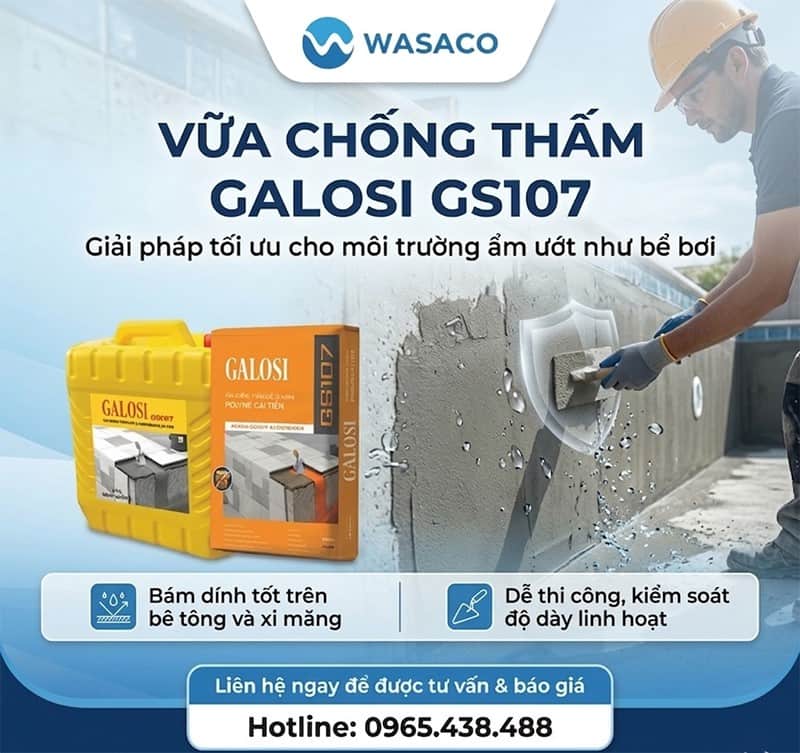 Chống thấm bể bơi 