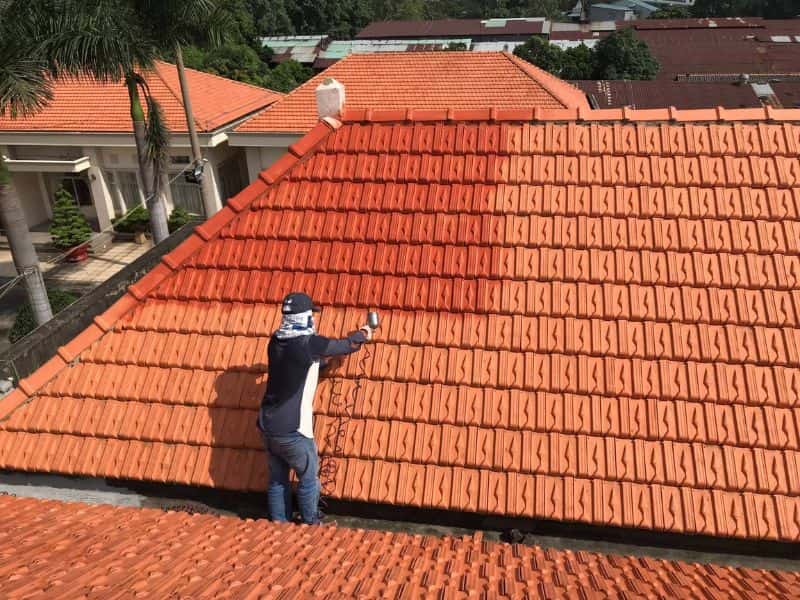 Chống thấm mái ngói 