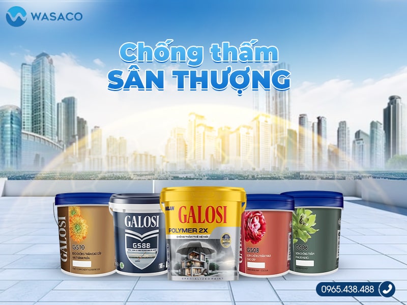 Chống thấm sân thượng