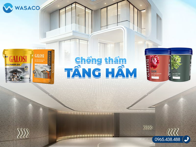 Chống thấm tầng hầm