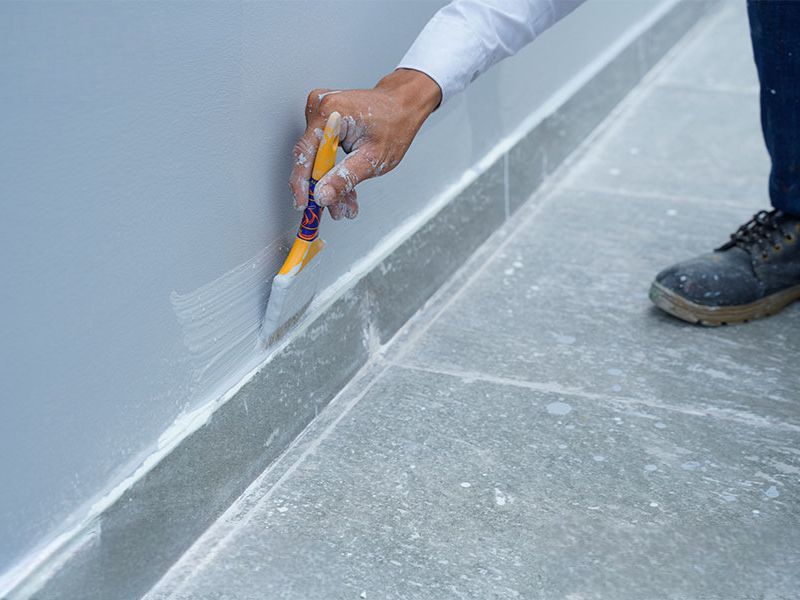 cách chống thấm tường nhà liền kề