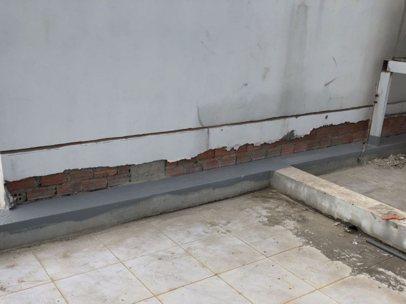 cách chống thấm tường nhà liền kề