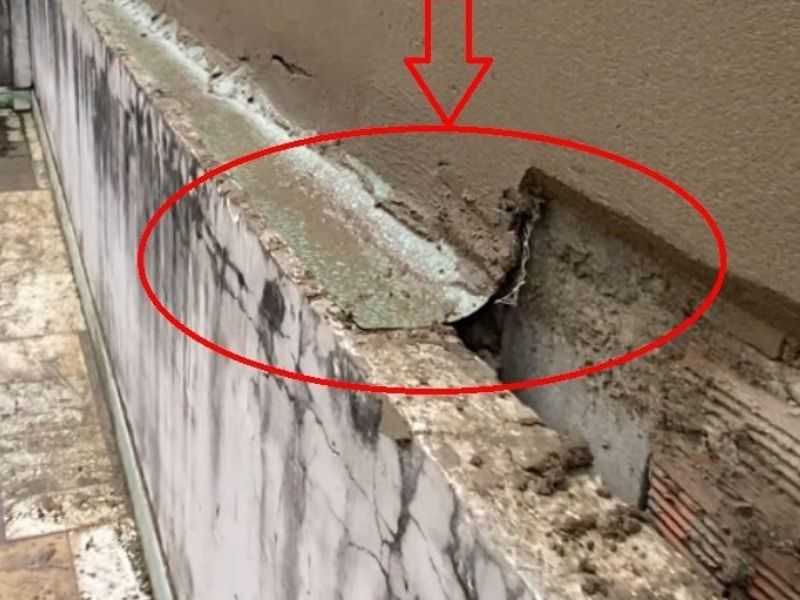 cách chống thấm tường nhà liền kề