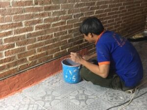 chống thấm ngược tường gạch