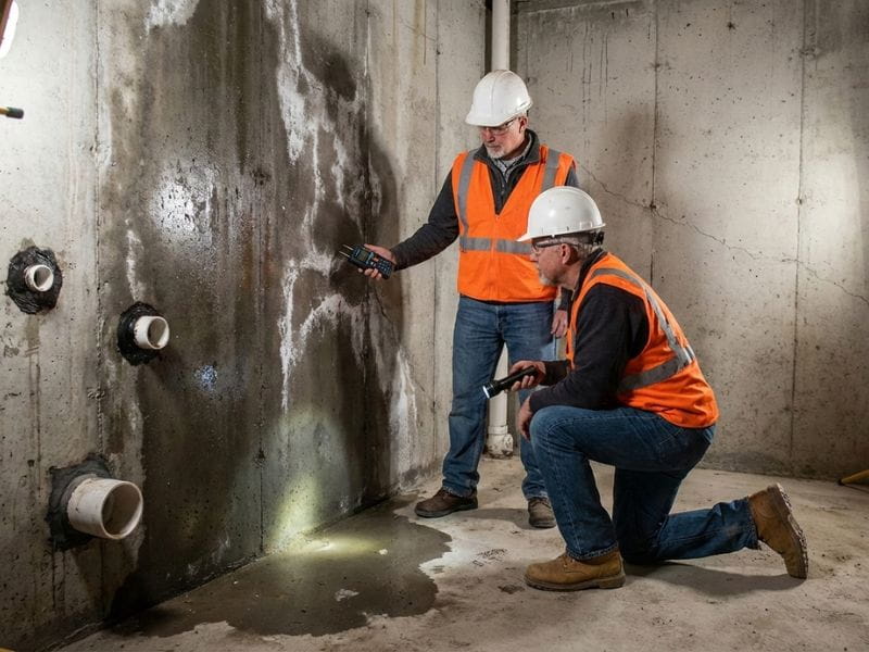 chống thấm tầng hầm