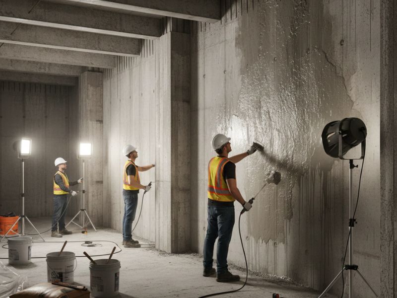 chống thấm tầng hầm 