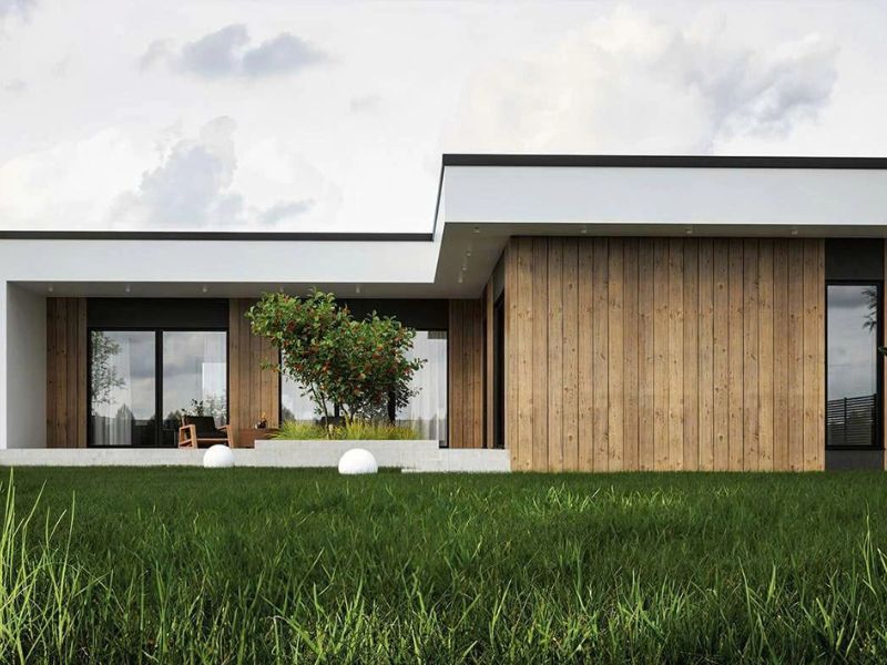 Cách chọn màu sơn mặt tiền nhà cấp 4 đẹp