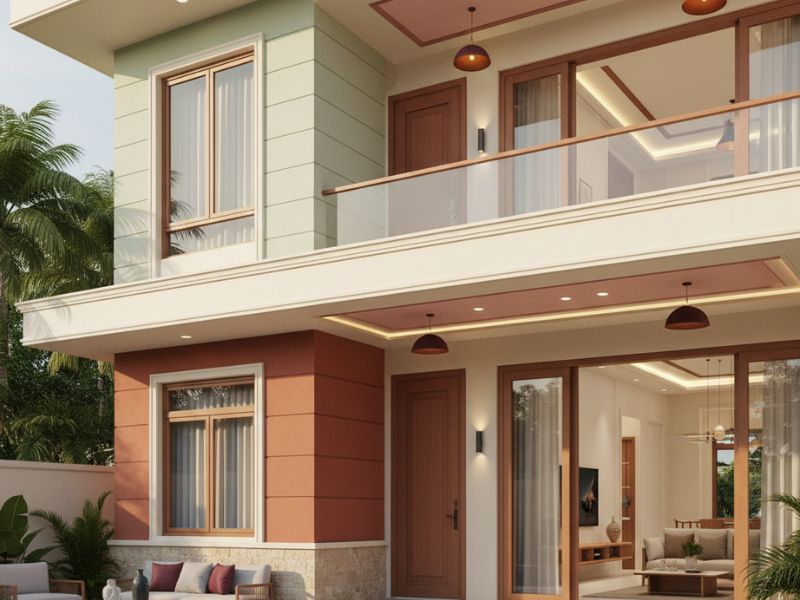 Mệnh hỏa sơn nhà màu gì