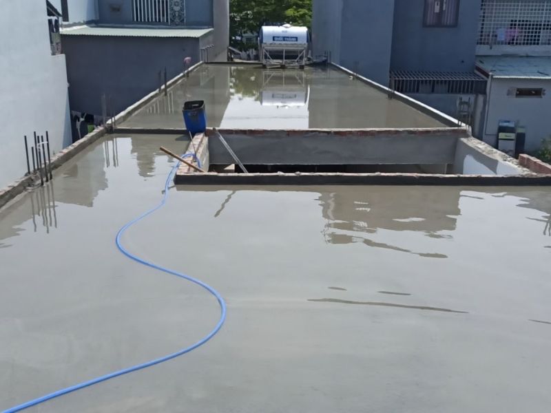 Quy trình test nước chống thấm