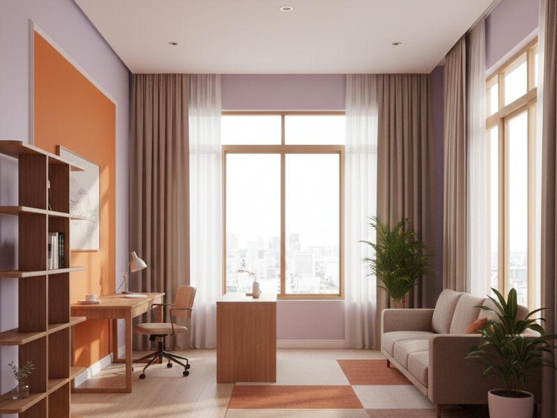 Sơn nhà màu xanh ngọc bích