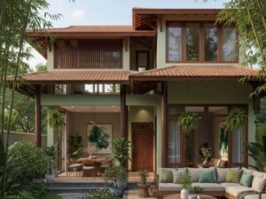 cách phối màu sơn nhà cho người mệnh mộc