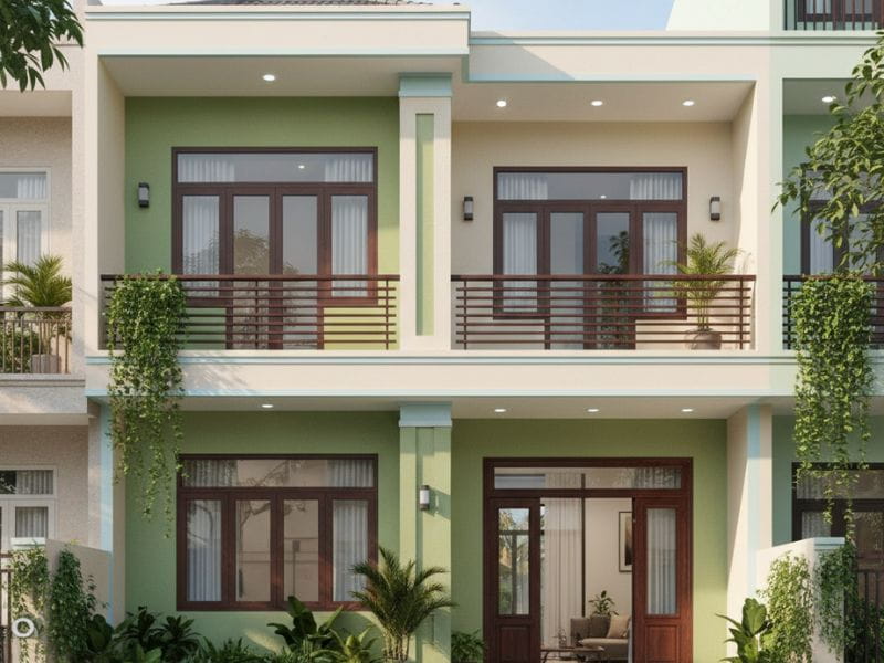 cách phối màu sơn nhà cho người mệnh mộc
