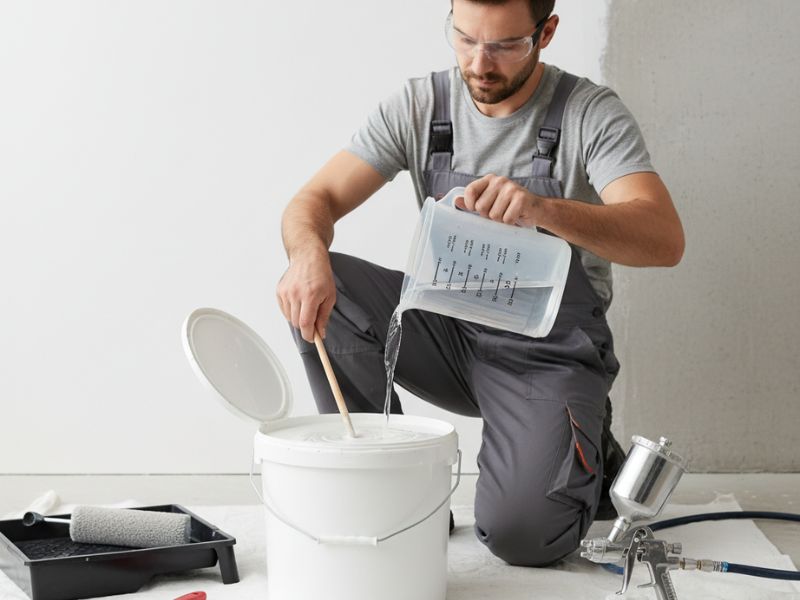 1 thùng sơn pha bao nhiêu lít nước