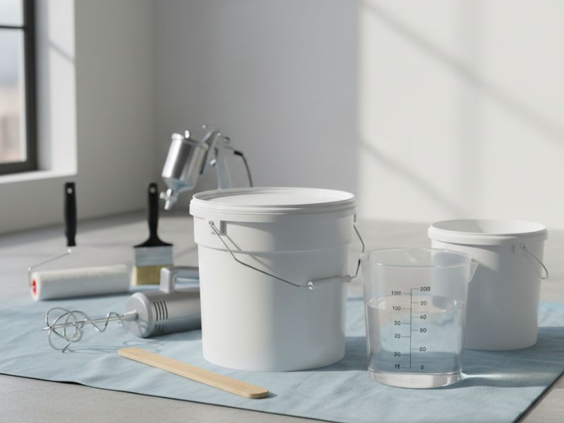 1 thùng sơn pha bao nhiêu lít nước