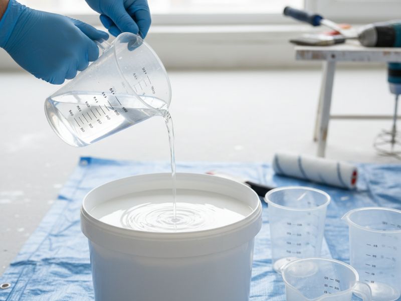 1 thùng sơn pha bao nhiêu lít nước