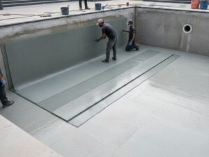 Chống thấm hồ bơi bằng Composite