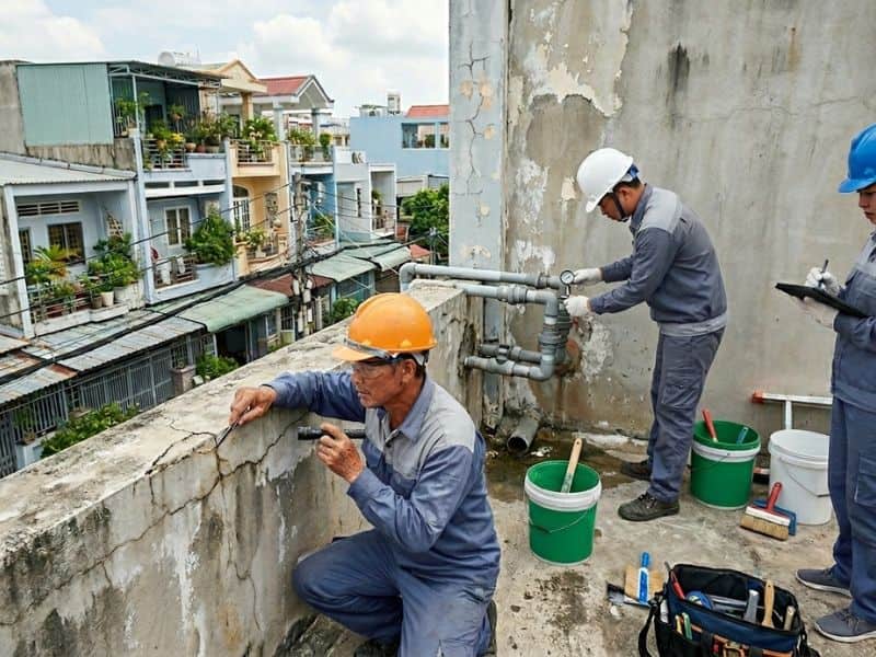 Dịch vụ chống thấm tại TP Hồ Chí Minh