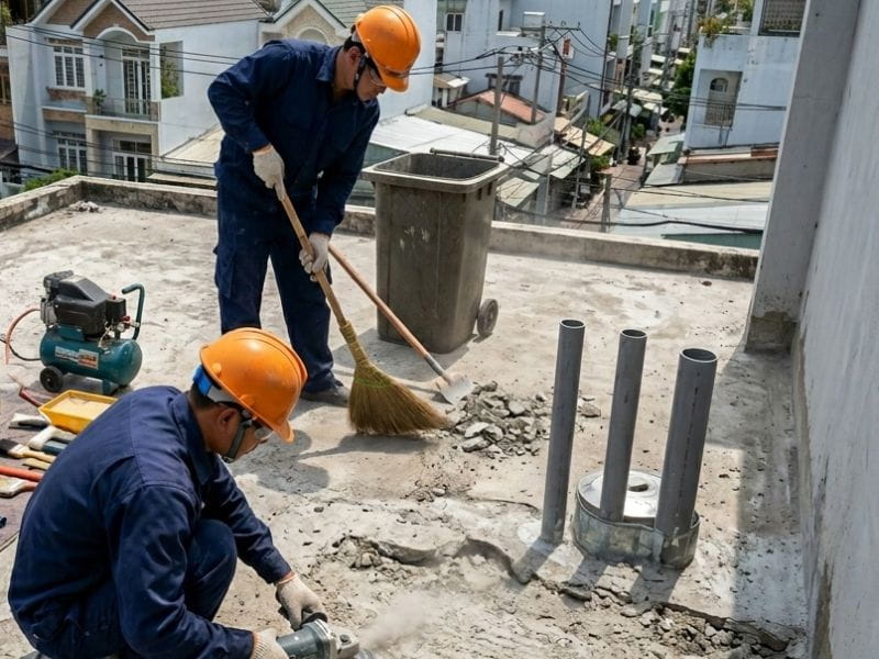 Dịch vụ chống thấm tại TP Hồ Chí Minh