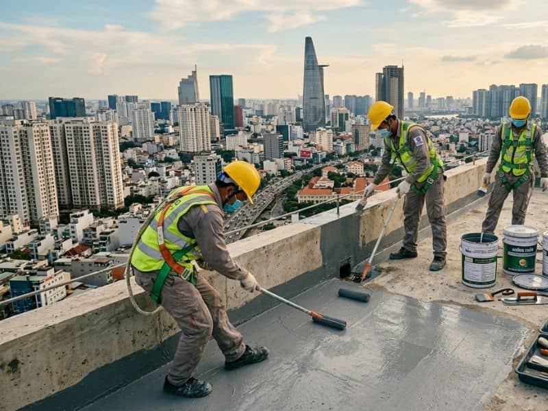 Dịch vụ chống thấm tại TP Hồ Chí Minh