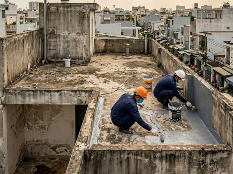 Dịch vụ chống thấm tại TP Hồ Chí Minh