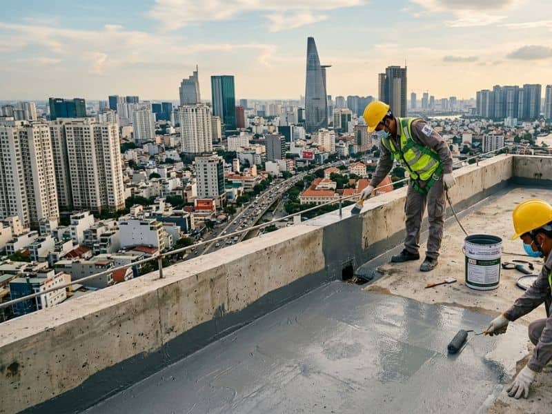 Dịch vụ chống thấm tại TP Hồ Chí Minh