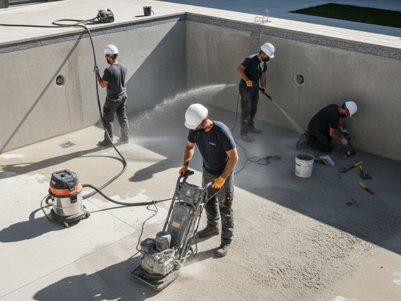 Sơn chống thấm bể bơi