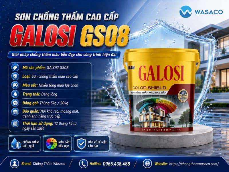 sơn chống thấm bể bơi