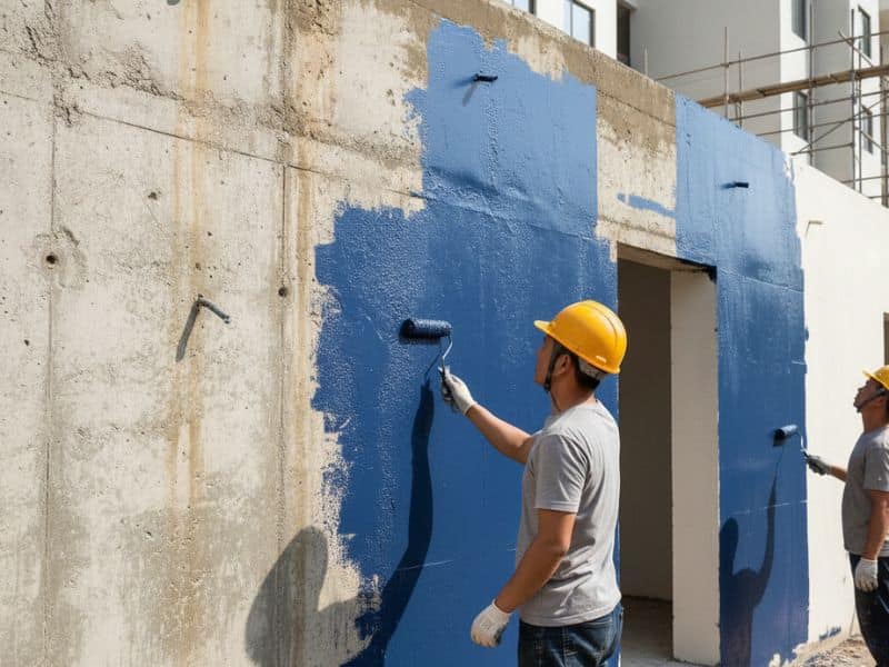 Sơn chống thấm nên sơn mấy lớp