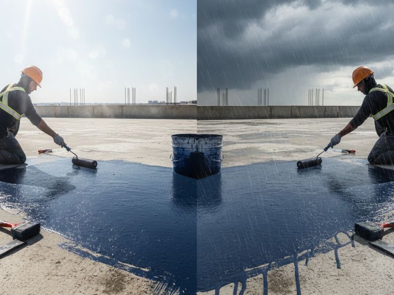 Sơn chống thấm nên sơn mấy lớp