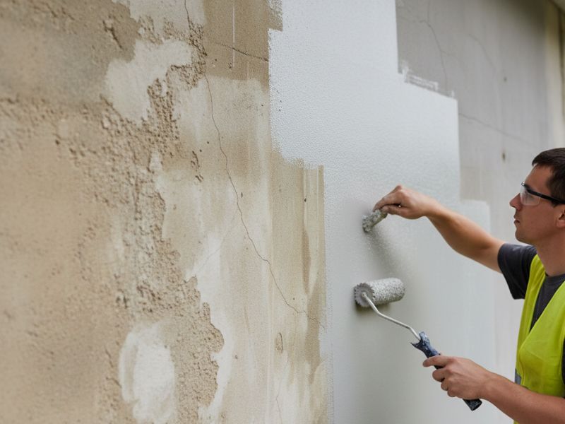 Sơn chống thấm nên sơn mấy lớp