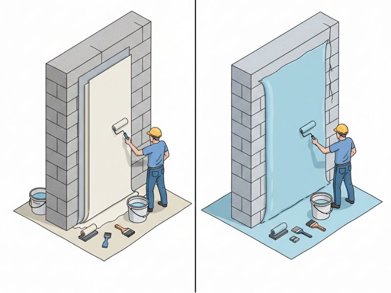 Sơn chống thấm nên sơn mấy lớp