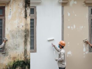 Sơn lại nhà cũ có cần sơn lót không