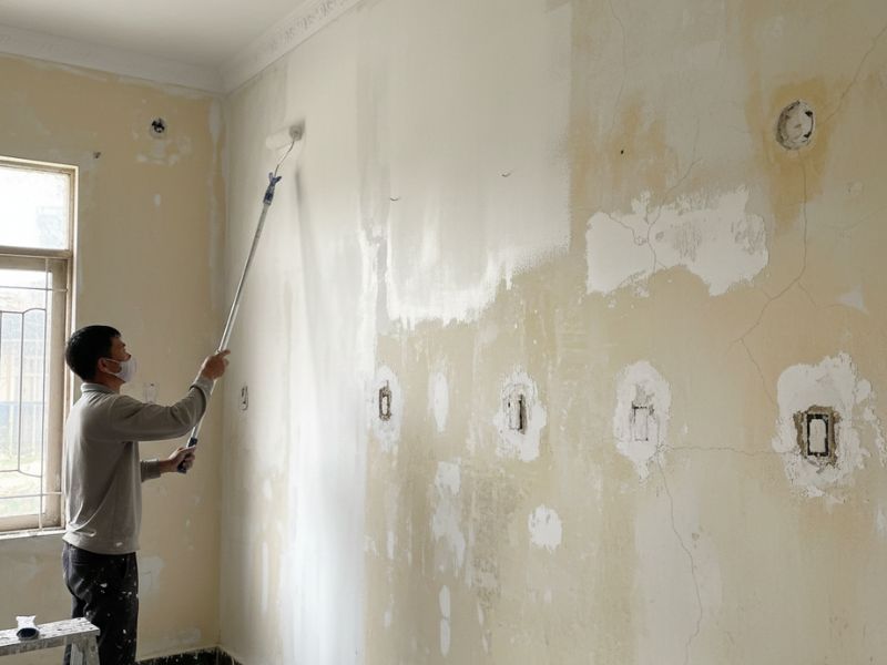 Sơn lại nhà cũ có cần sơn lót không