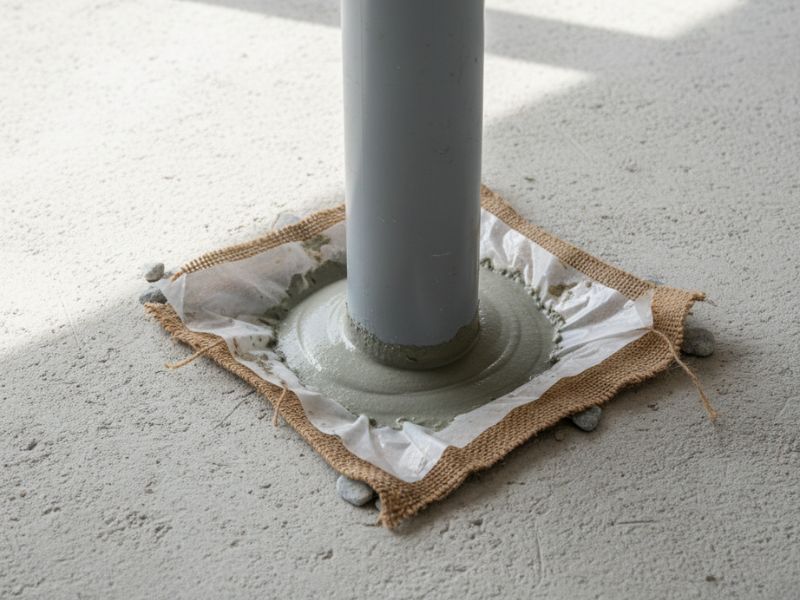 biện pháp thi công chống thấm cổ ống xuyên sàn