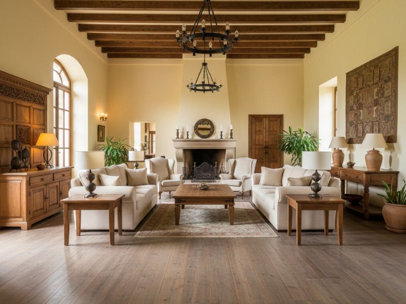 phối màu sơn nhà màu vàng kem nhạt