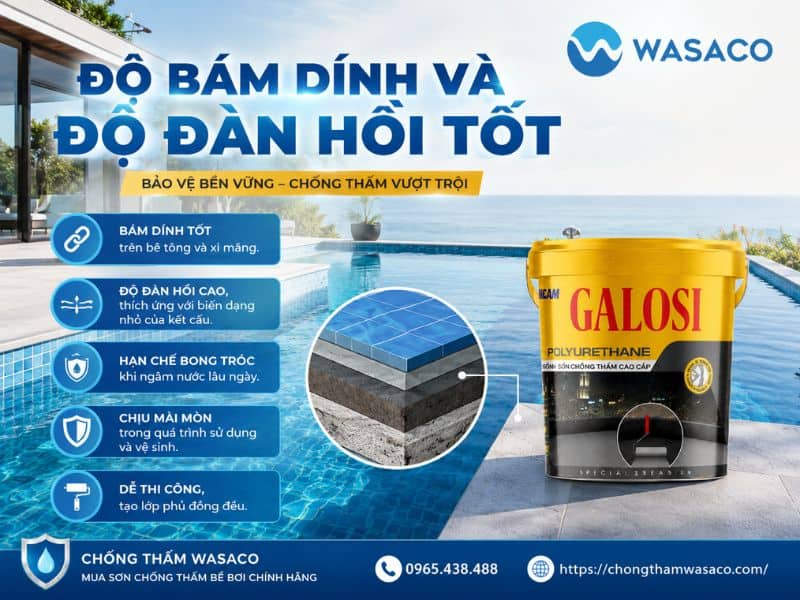 sơn chống thấm bể bơi