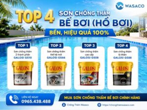 sơn chống thấm bể bơi