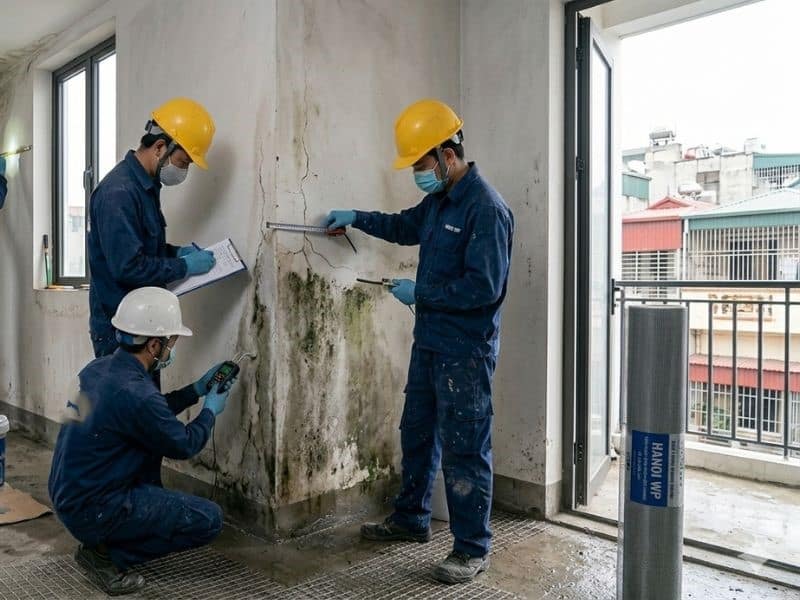 thợ chống thấm tại Hà Nội