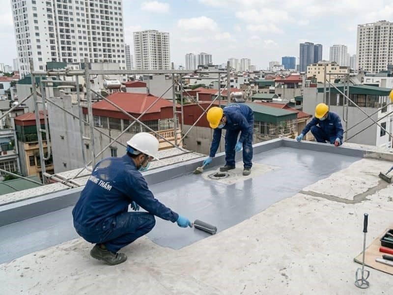 thợ chống thấm tại Hà Nội